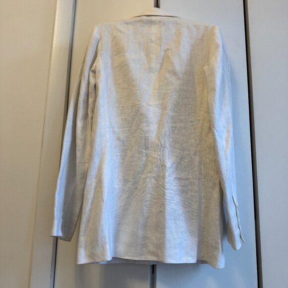 Reformation White Linen Blazer - Picture 5 of 6